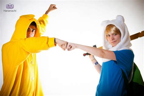 Adventure Time Cosplay - Finn and Jake by lelearah on DeviantArt