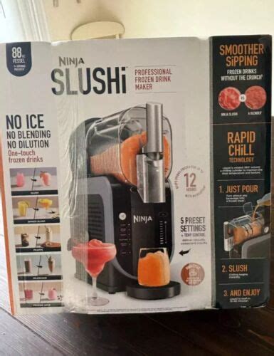 Ninja Slushi Professional Frozen Drink Maker Fs New In Hand