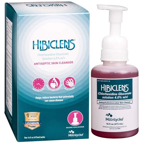 Hibiclens Antimicrobial Antiseptic Soap - 16 oz, Foaming Pump, 4% CHG ...