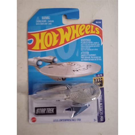 Hot Wheels USS Enterprise Star Trek Shopee Brasil