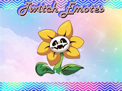 Sunflower Creepy Emote Twitch Emotes Single Emotes Halloween Emote