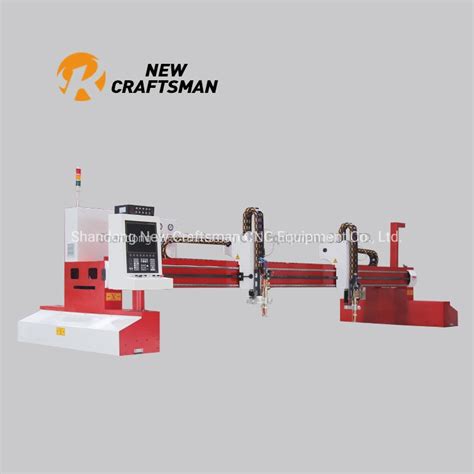 High Quality Gantry Type Cnc Flameplasma Cutting Machine With 200a Plasma Power Source Cutter