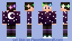 ~Galaxy Boy~ Minecraft Skin