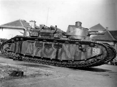 French Heavy Tank Char 2c No99 1939 Aircraft Of World War Ii