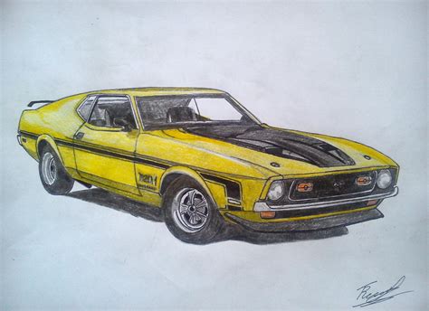 Ford Mustang Mach 1 1971 By Napalm389 On Deviantart