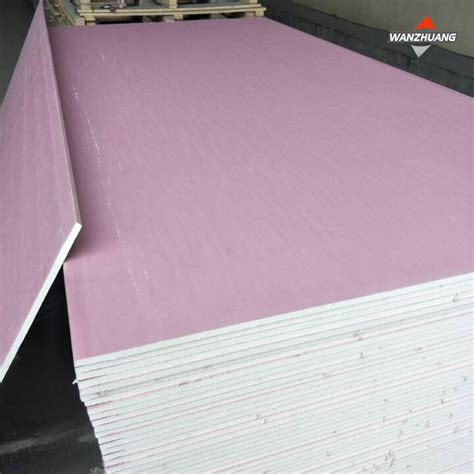 Mm Moisture Resistance Anti Moist Drywall Wallboard Gypsum Board