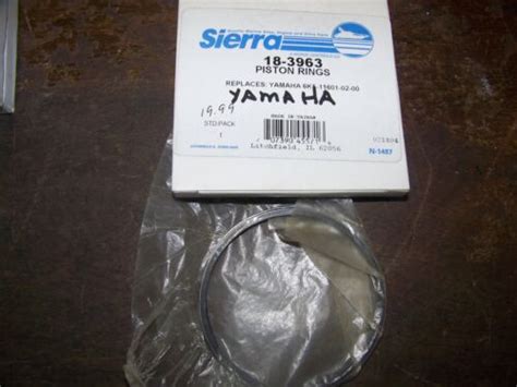 New Sierra Yamaha Outboard Piston Rings K Ebay