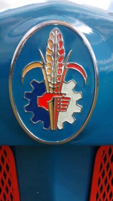 Fordson Supermajor Logo I Think Hand Holding Grain With A Cog Ford