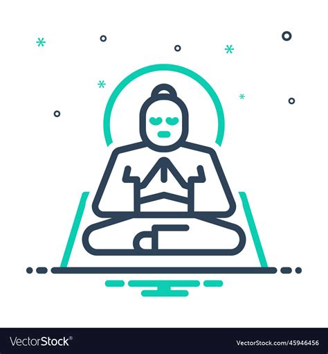 Meditation Royalty Free Vector Image - VectorStock