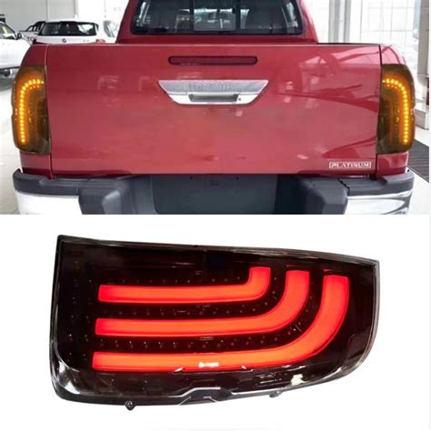 Geling Upgrade LED Smoke Taillight Rear Light Tail Lamp For Toyota