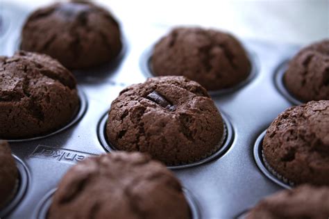 MUFFINS AMÉRICAINS COEUR COULANT TOUT CHOCOLAT Le Coconut Blog