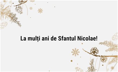 La Mulți Ani Nicoleta și Nicole Urări și Mesaje De Sf Nicolae 2023