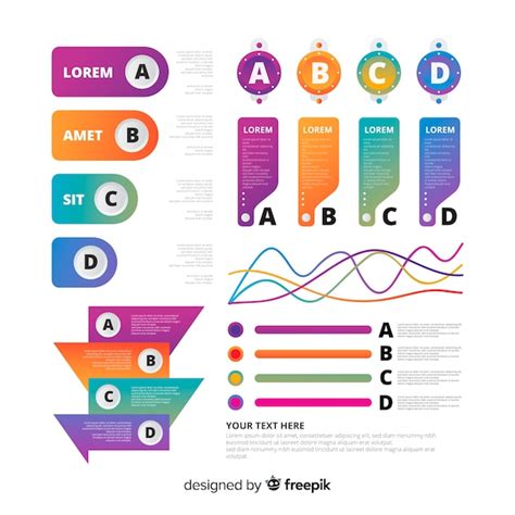 Free Vector | Infographic steps template