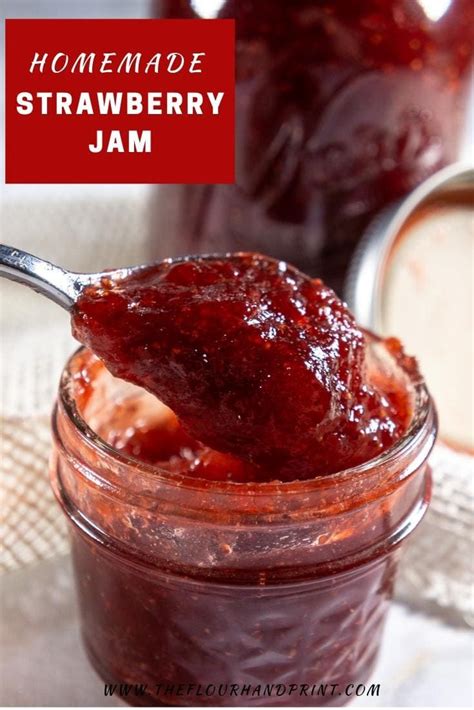 A Simple 3 Ingredient Classic Homemade Strawberry Jam Recipe That S Perfect To Capture The Esse