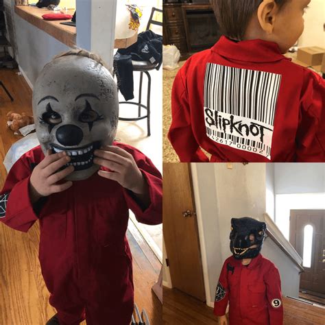 My Toddler Wanted To Be A Member Of Slipknot For Halloween This Is The