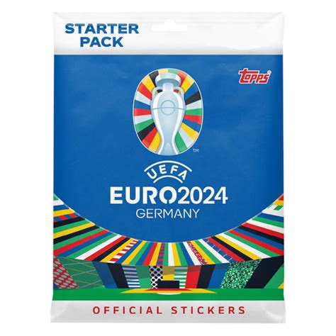 Topps Euro 2024 Official Sticker Album Pack Tish AnneCorinne