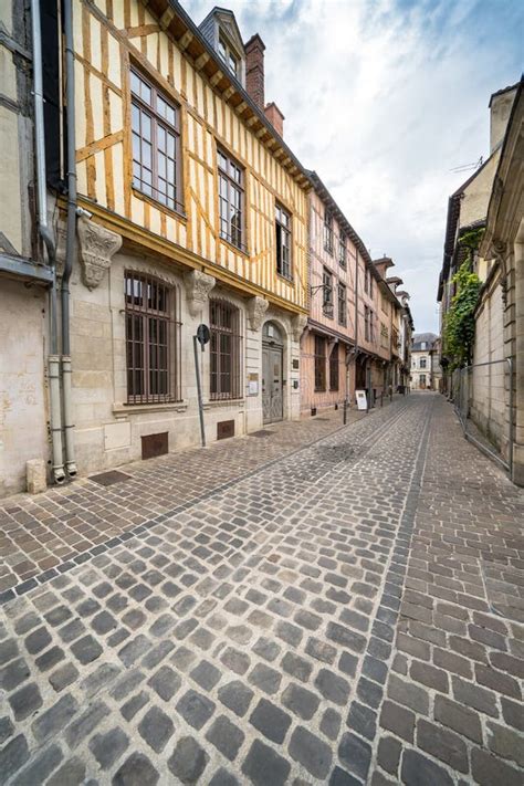 Half-timbered Houses in Troyes, France Editorial Image - Image of house ...