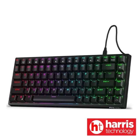 ROYAL KLUDGE RK RGB Tri Mode Bluetooth Hot Swappable Mechanical Keyboard Black