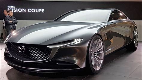 Mazdas Stunning Vision Coupe Shows The Brands New Elegance Philosophy