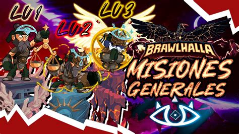 🔥misiones Generales🔥 Pase De Batalla 9 Brawlhalla En Español Youtube