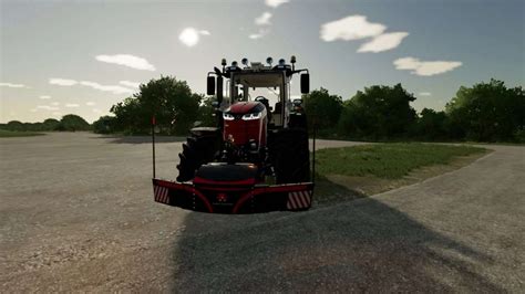 Fs Massey Ferguson S Noir Rouge V Mod Fs Mods Fs Mods