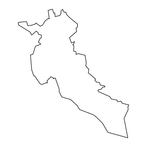 Mapa de la provincia de djelfa división administrativa de argelia