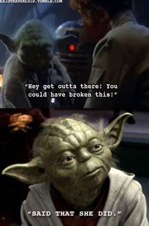 Luke Skywalker And Yoda Quotes. QuotesGram