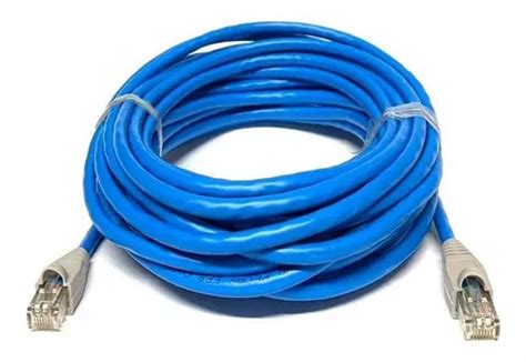 Cabo De Rede Cat6 Patch Cord 40m 40 Metros Rb Tronics