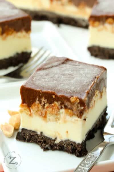 Copycat Buster Bar Ice Cream Cake DQ Copycat Our Zesty Life