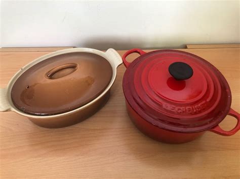 Le Creuset Braadpan Art Deco Ijzer Catawiki