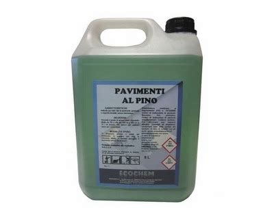 FLY0006L005A934 Detergente Pavimenti Al Pino Senza Risciaquo Ecochem