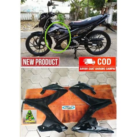 Sayap Satria Fu Facelift Hitam Body Sayap Suzuki Satria F Tahun