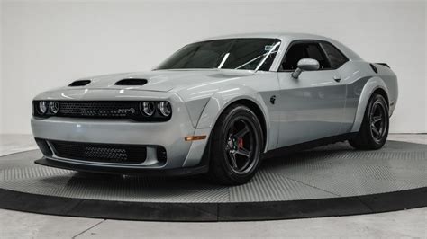 730 Mile 2022 Dodge Challenger Srt Super Stock Available For Auction