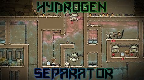 Hydrogen Separator Experiment Oxygen Not Included Youtube