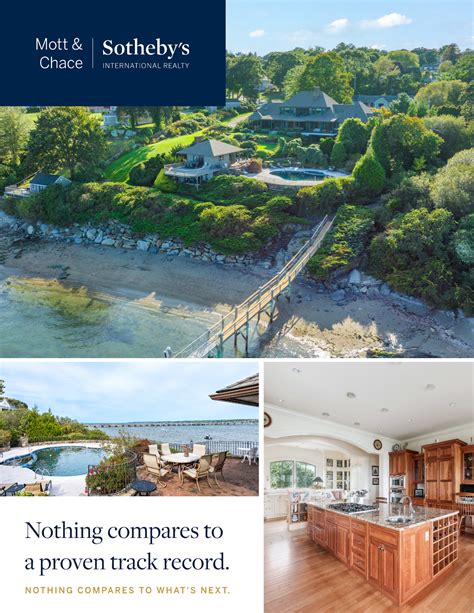 Mott Chace Sothebys International Realty Announces The Highest Sale