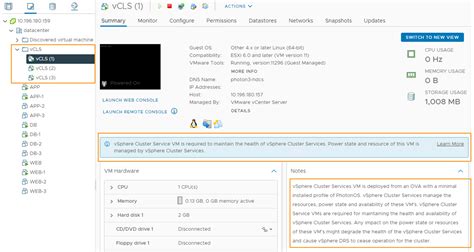 Vsphere Update Vsphere Clustering Service Vcls Vmware Vsphere