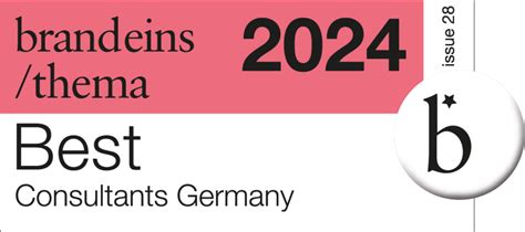 Laut Brand Eins Beste Berater 2024 Zum 7 Mal Im Bereich Hr