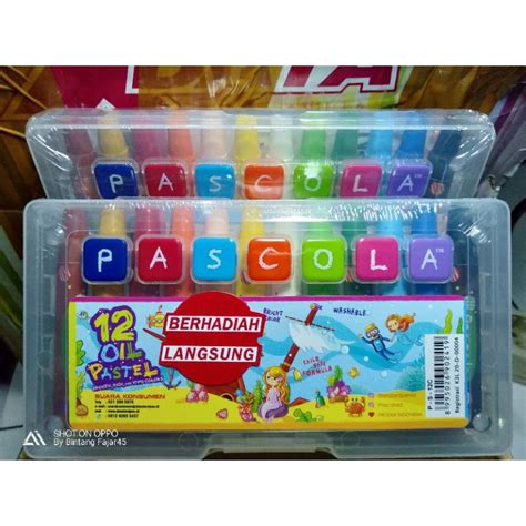 Pascola Crayon Oil Pastel 12 Colors Shopee Philippines