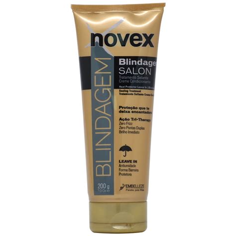 Novex Salon Blindagem Capilar Treatment Hair Shield Leave In 7oz 200g