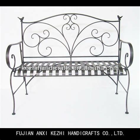 Small Garden Benches Wrought Iron Garden Design Ideas