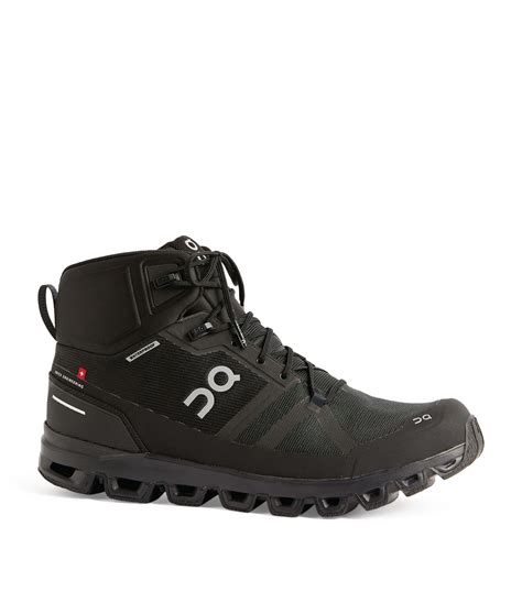 On Running Synthetic Waterproof Cloudrock Hiking Boots in Brown for Men ...