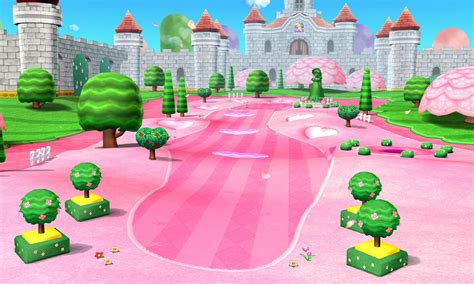 Golf Course Art 4 From The Official Artwork Set For Mariogolf World