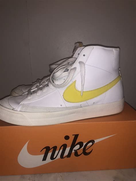 Nike Blazer Mid 77 Vintage Opti Yellow 2019 Grailed