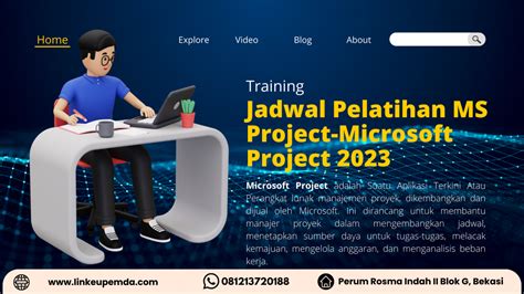 Modul Pelatihan Ms Project Microsoft Project 2023 Bimtek Linkeupemda