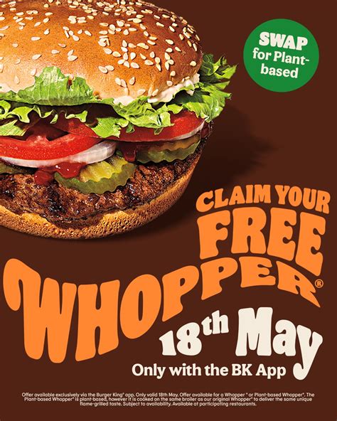 Burger King on Twitter: "Whopper Day has arrived! 🎉 Get your Whopper or ...