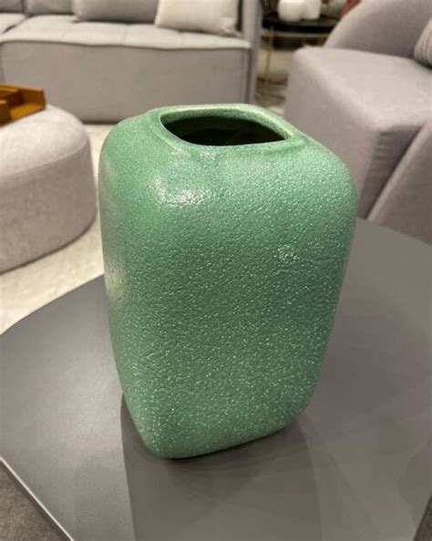 Comprar Vaso De Ceramica Verde A Partir De R Outline Decor