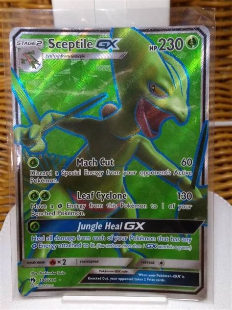 Sceptile Gx Full Art Ultra Rare Hobbies Toys Toys