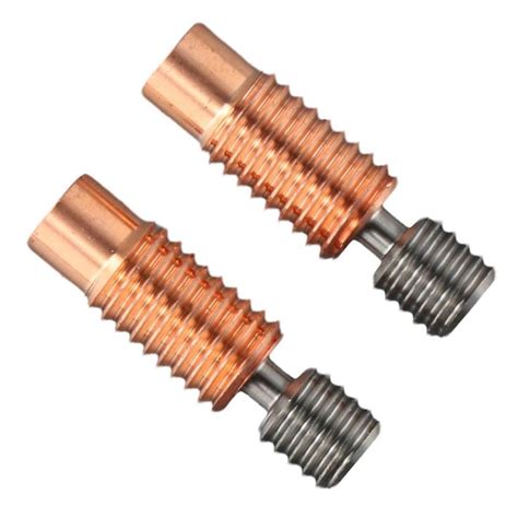 Metal Threaded Titanium Alloy And Copper V6 Hotend Upgrade Bi Metal