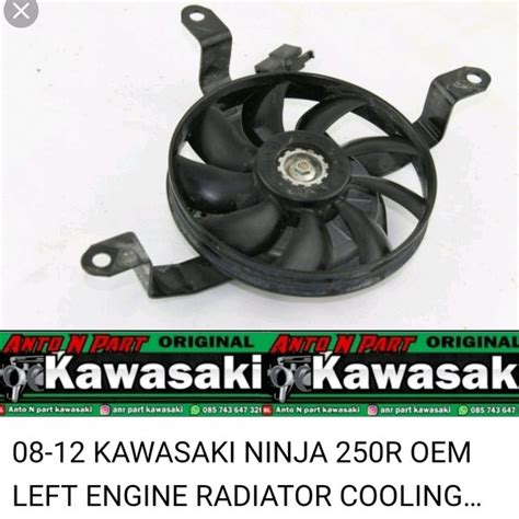 Jual Kipas Vann Fan Radiator Ninja 250 R 250R Karburator Carbu Karbu