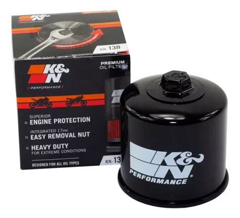 Filtro De Aceite K N Kn 138 Suzuki Gsxr1000 Dl 650 Vstrom Cuotas